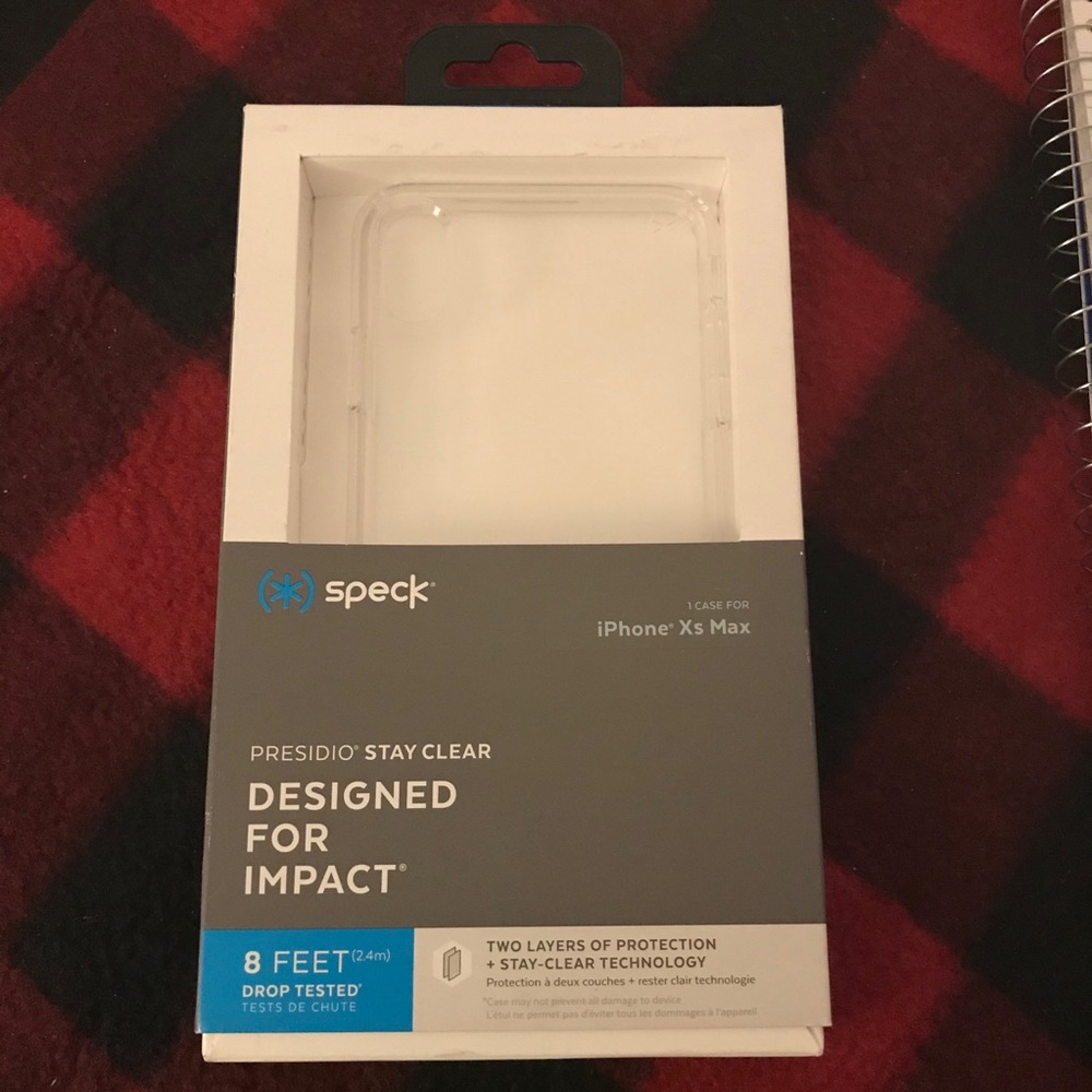 Speck Presidio Stay Clear IPhone XS Max Case